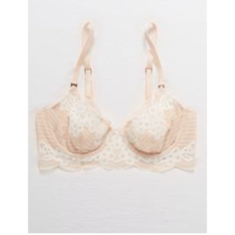 Aerie Real Power Demi Unlined Bra